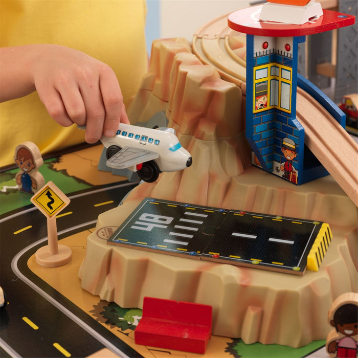 Kidkraft Metropolis Train Set Table