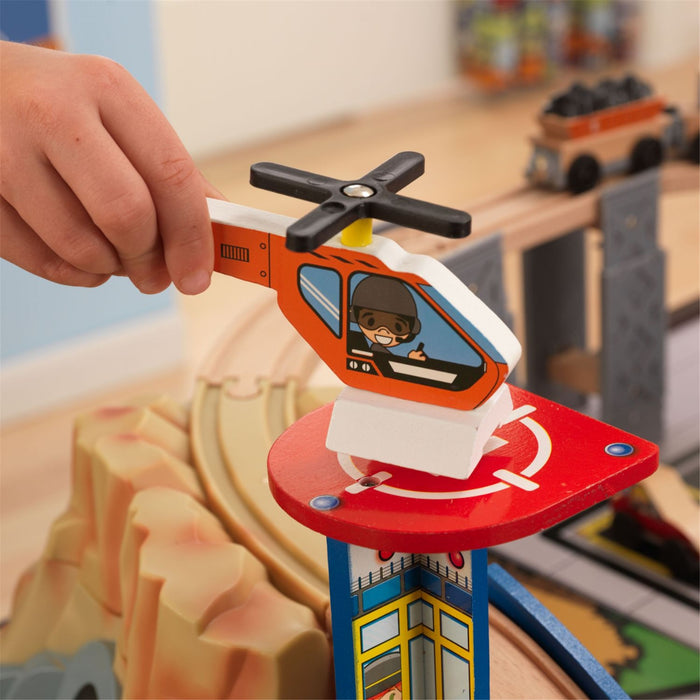 Kidkraft Metropolis Train Set Table