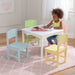 Kidkraft Nantucket Table 4 Chair Set Pastel
