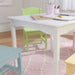 Kidkraft Nantucket Table 4 Chair Set Pastel