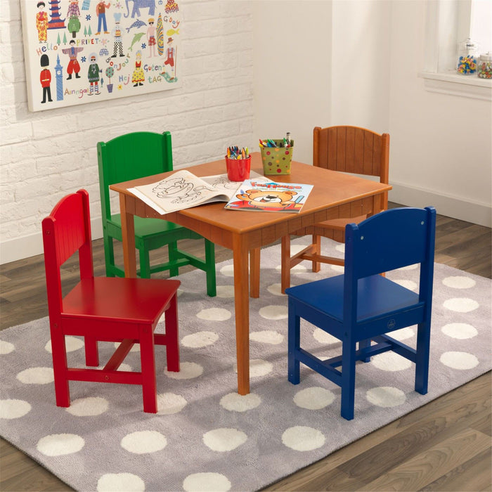 Kidkraft Nantucket Table 4 Chair Set Primary