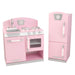 Kidkraft Pink Retro Kitchen Refrigerator