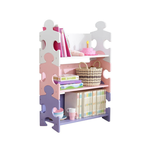 Kidkraft Puzzle Bookshelf Pastel