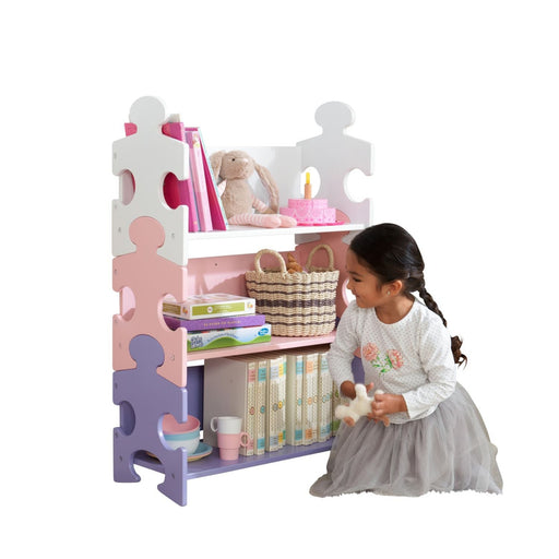 Kidkraft Puzzle Bookshelf Pastel