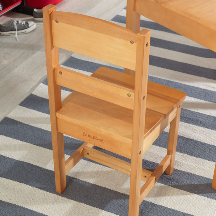 Kidkraft Rectangle Table 2 Chair Set Natural