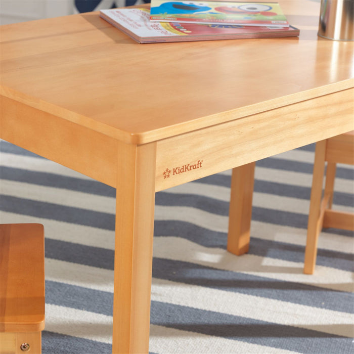Kidkraft Rectangle Table 2 Chair Set Natural