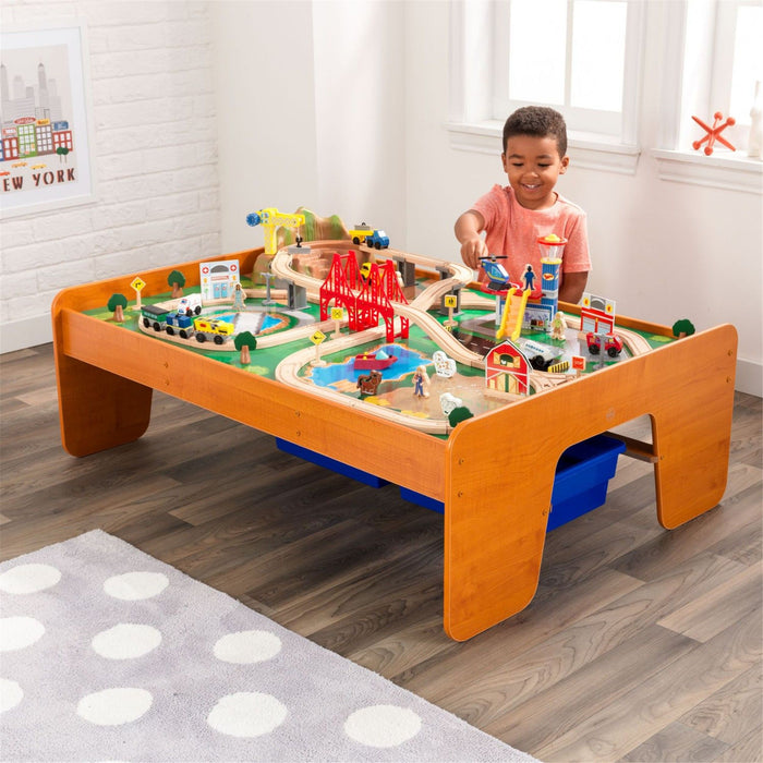 Kidkraft Ride Around Town Train Set Table