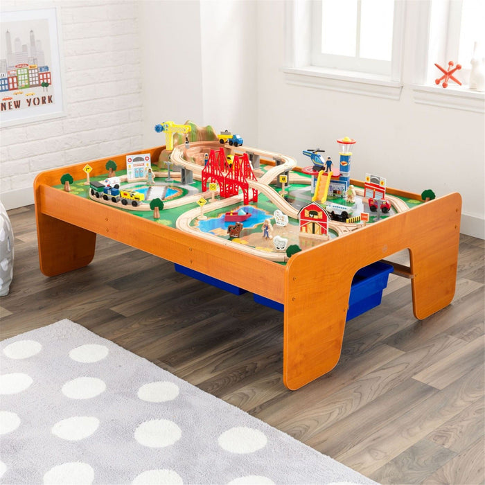 Kidkraft Ride Around Town Train Set Table