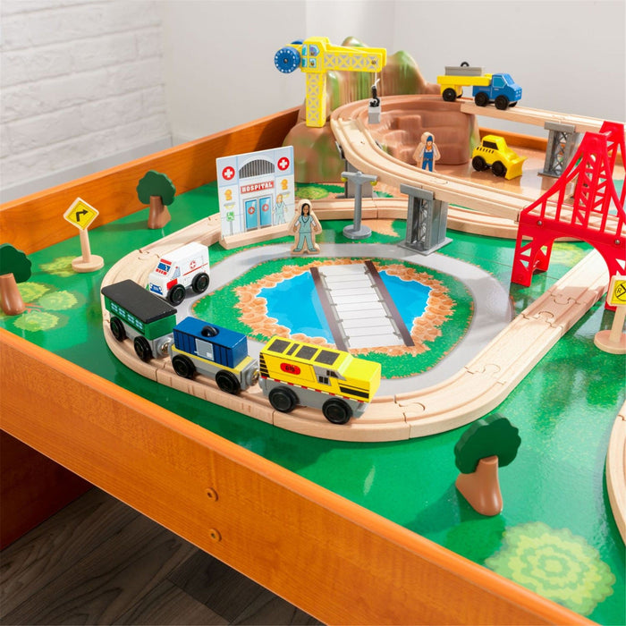 Kidkraft Ride Around Town Train Set Table