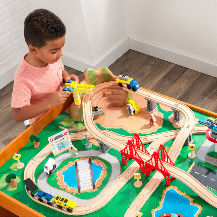 Kidkraft Ride Around Town Train Set Table