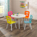 Kidkraft Round Storage Table 4 Chair Set Highlighter