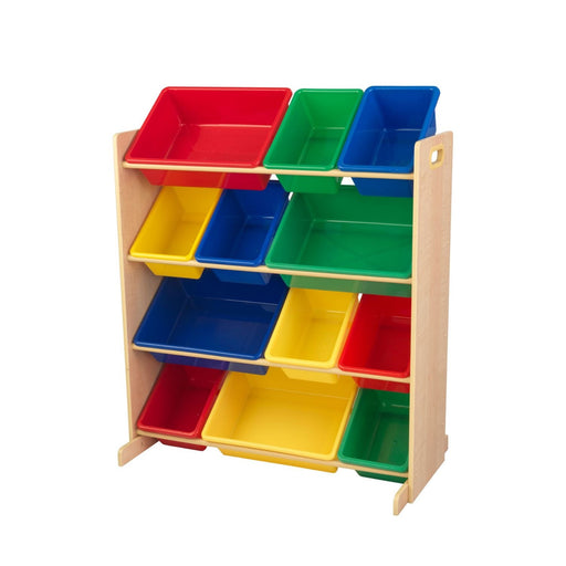 Kidkraft Sort It Store It Bin Unit Primary Natural