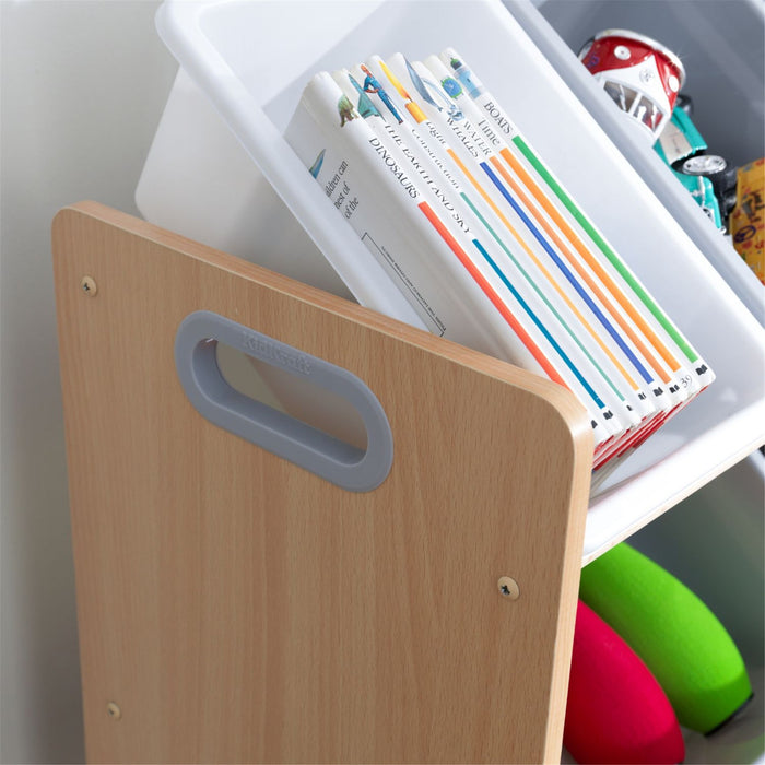 Kidkraft Sort It Store It Bin Unit Gray Natural