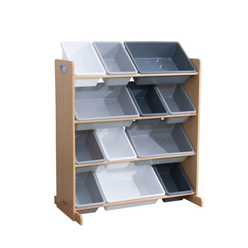 Kidkraft Sort It Store It Bin Unit Gray Natural