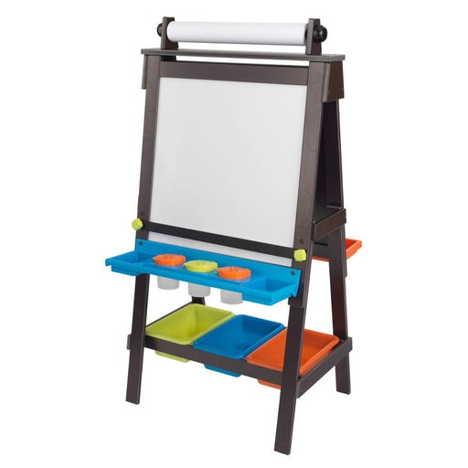Kidkraft Storage Easel Espresso