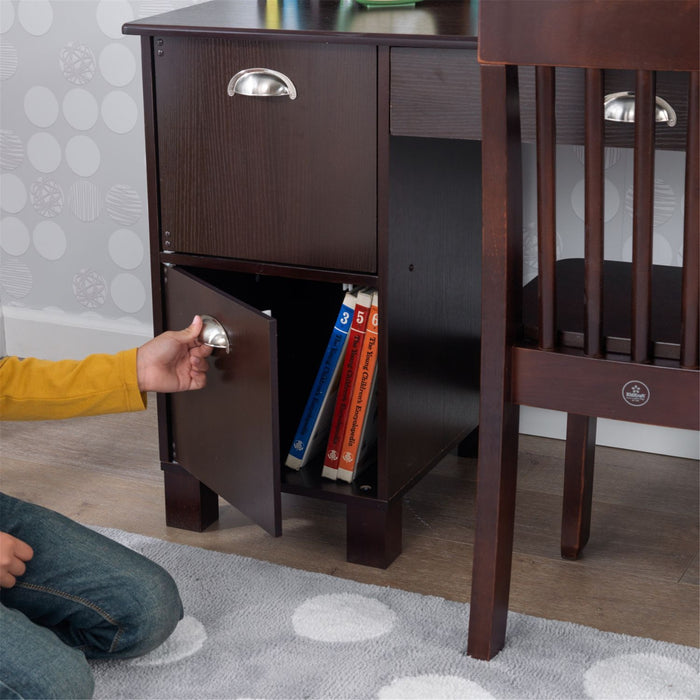 Kidkraft Study Desk With Chair Espresso