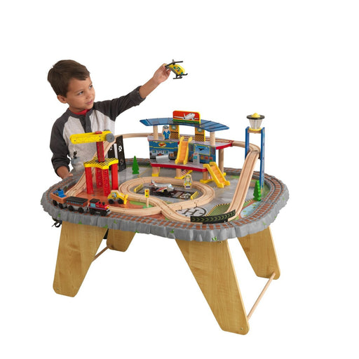 Kidkraft Transportation Station Train Set Table