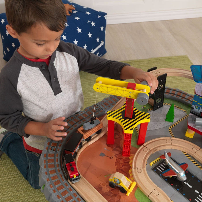 Kidkraft Transportation Station Train Set Table