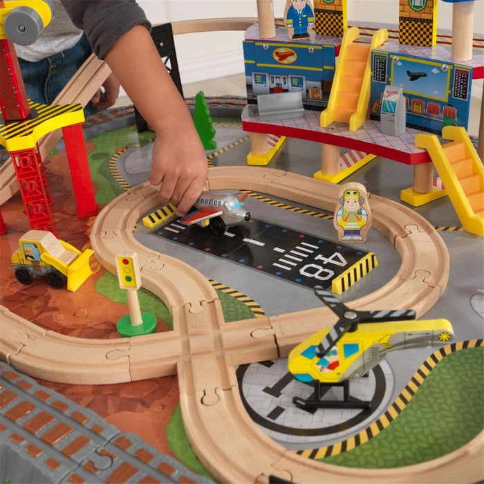 Kidkraft Transportation Station Train Set Table