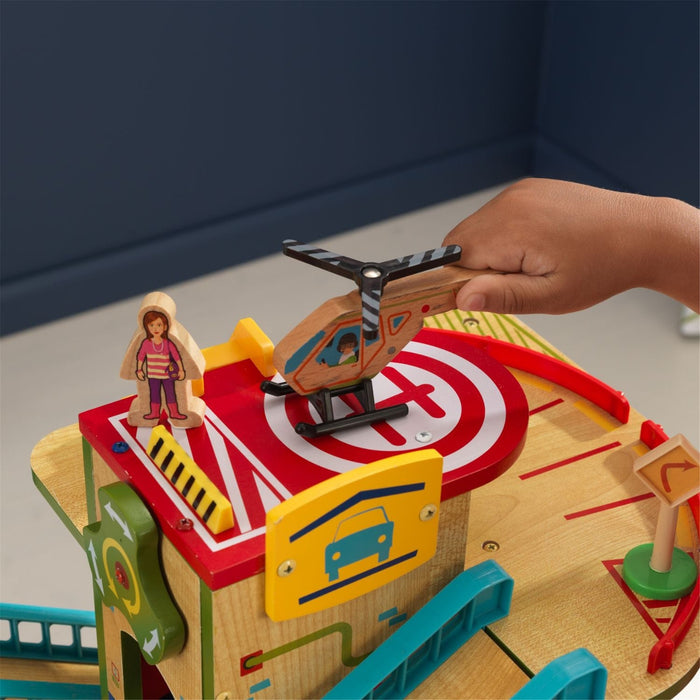 Kidkraft Wash N Go Wooden Car Garage