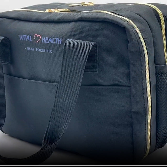 Vital Health Luxury Bag with Wearable Breast Pumps and Accessories
