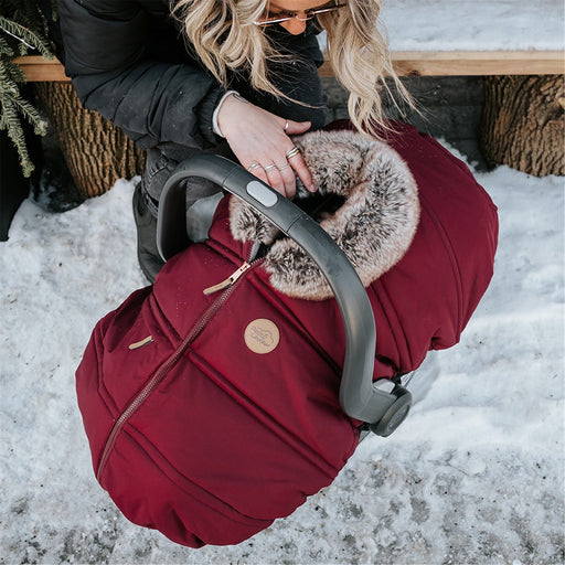 Petit Coulou Winter Car Seat Cover - Grenadine Wolf