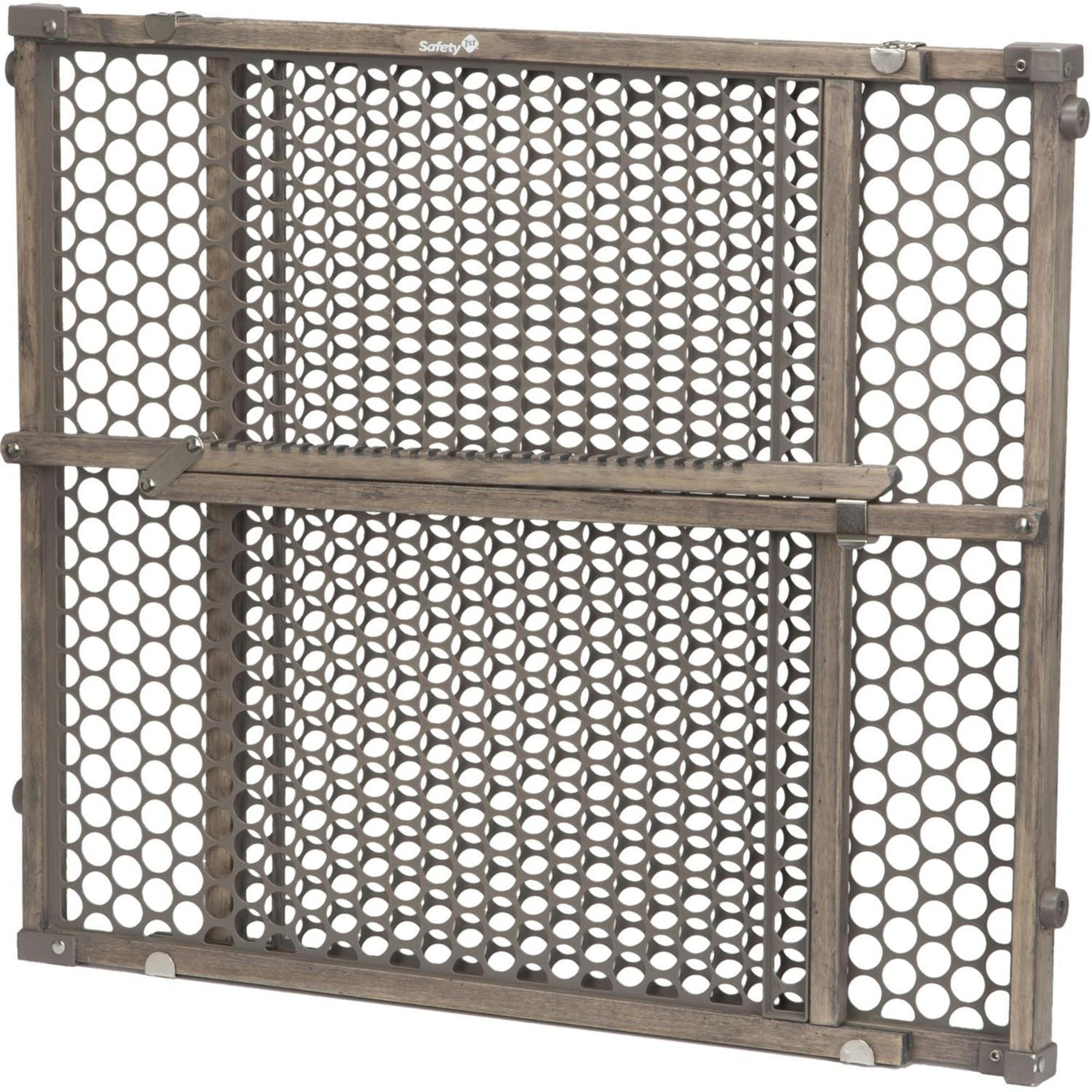 Safety 1st Grey Wood Security Gate