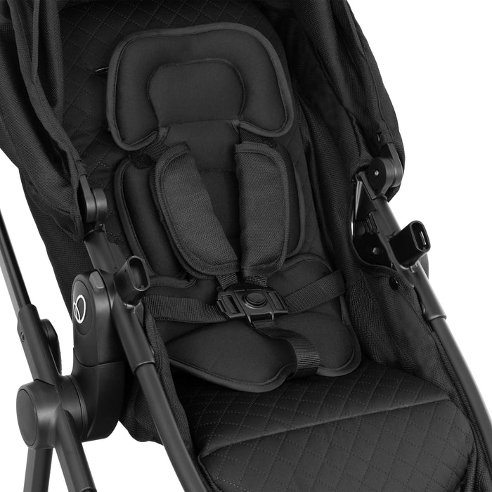 EVENFLO Omni Ultra Travel System with Revolve180 LiteMax NXT Rotational Infant Car Seat (Pacific Green) (Caviar Black)