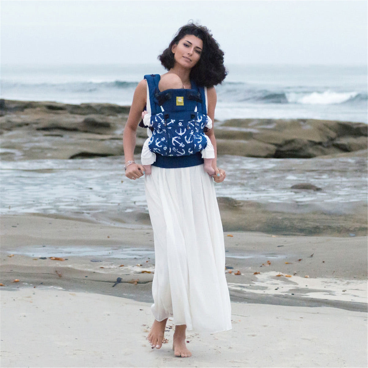 Buy Lillebaby Carrier in Navy with Anchors — BabyStyle