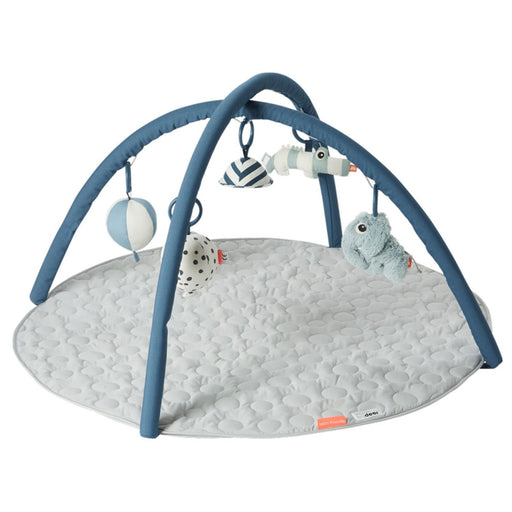 Done By Deer Activity Play Mat Deer Friends Blue