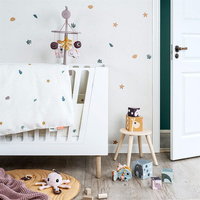 Done By Deer Musical Mirror Mobile Sea Friends