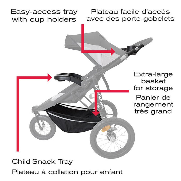 Safety 1st Interval Jogger Travel System