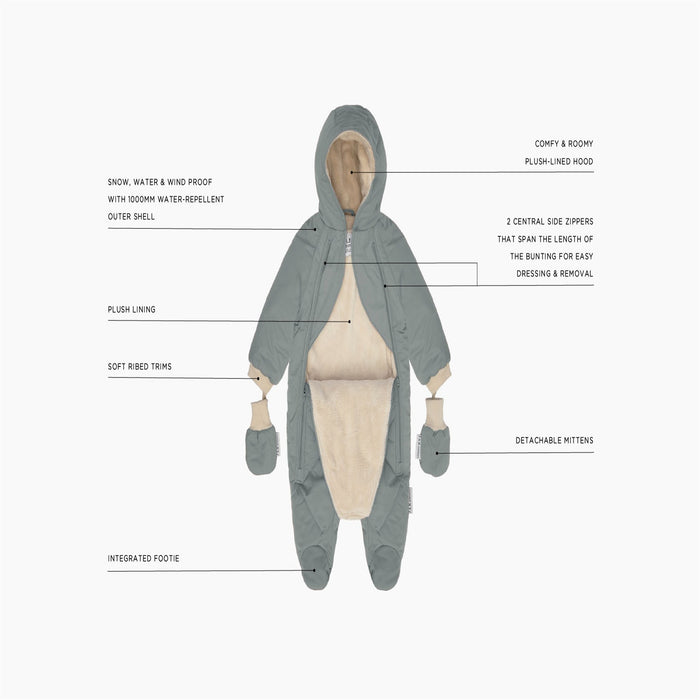 7AM Enfant Snow Jumpsuit - Benji Plush