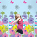 French Bull Shadow Flower Sky Wallpaper Full Kit