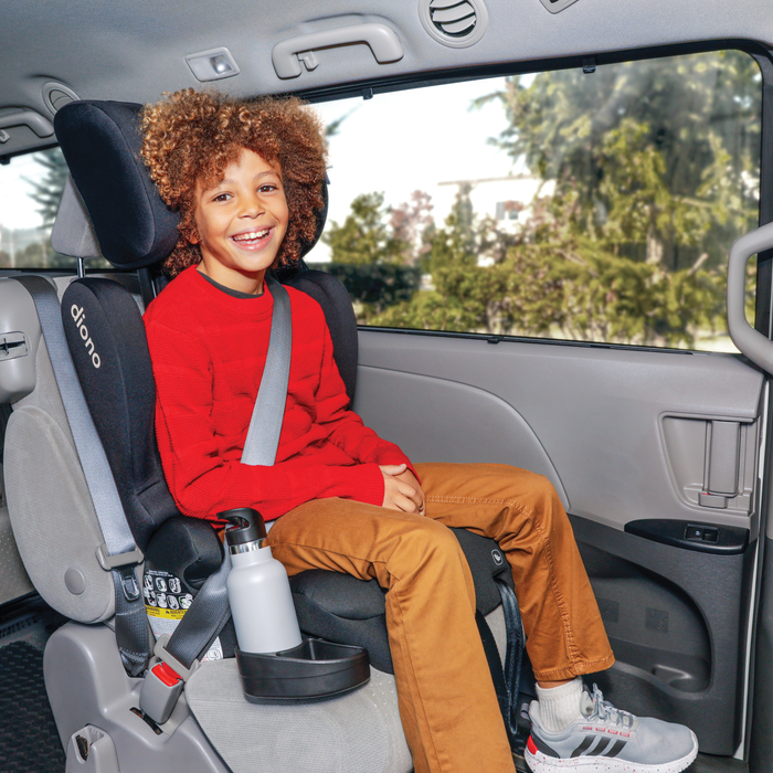 The new and improved XL 2-in-1 booster seat transforms from a high-back booster to a backless booster as your big kid grows.