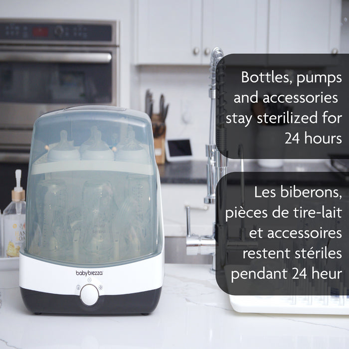 Stérilisateur sécheur ultra-rapide Baby Brezza Blanc