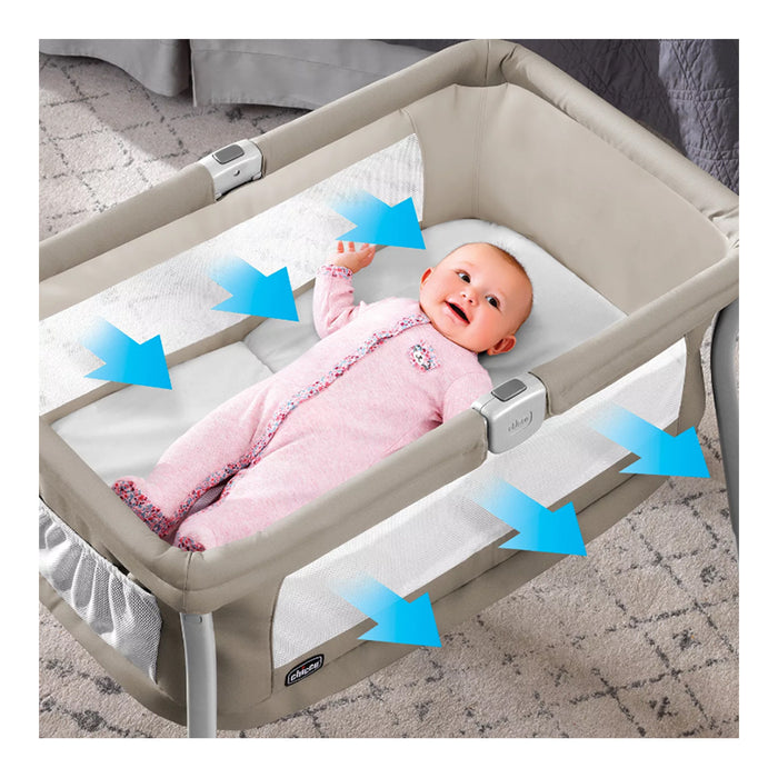 Chicco Lullago Portable Bassinet Sand