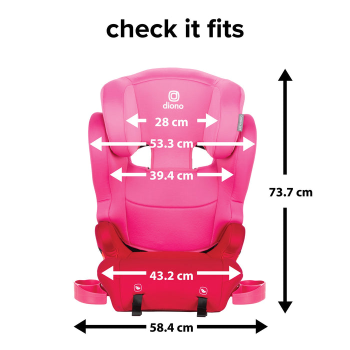 Diono XL 2-in-1 Booster Car Seat