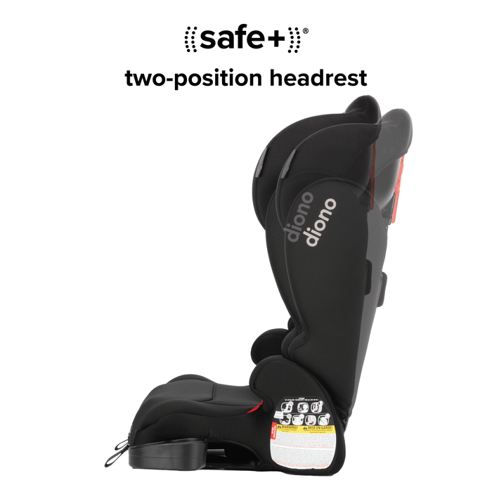 The new and improved XL 2-in-1 booster seat transforms from a high-back booster to a backless booster as your big kid grows.