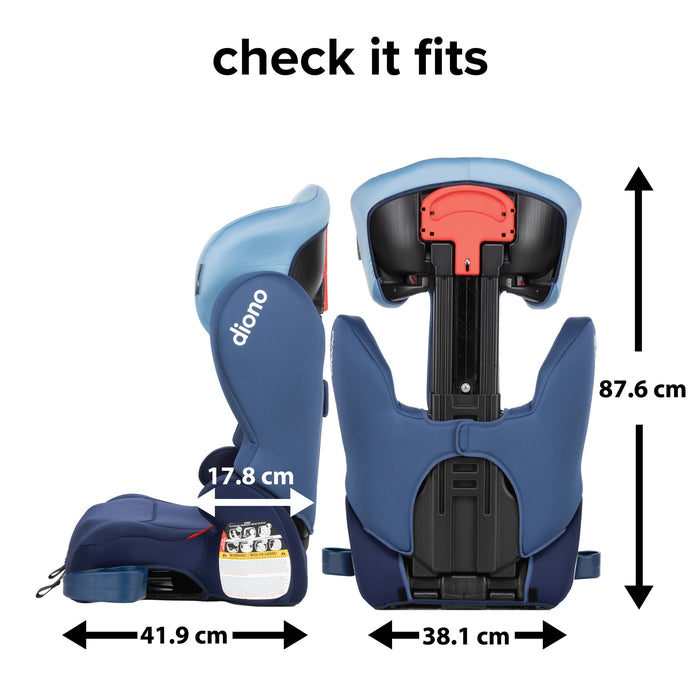 Diono XL 2-in-1 Booster Car Seat
