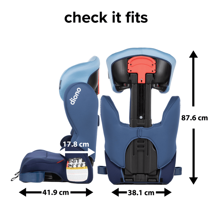 The new and improved XL 2-in-1 booster seat transforms from a high-back booster to a backless booster as your big kid grows.