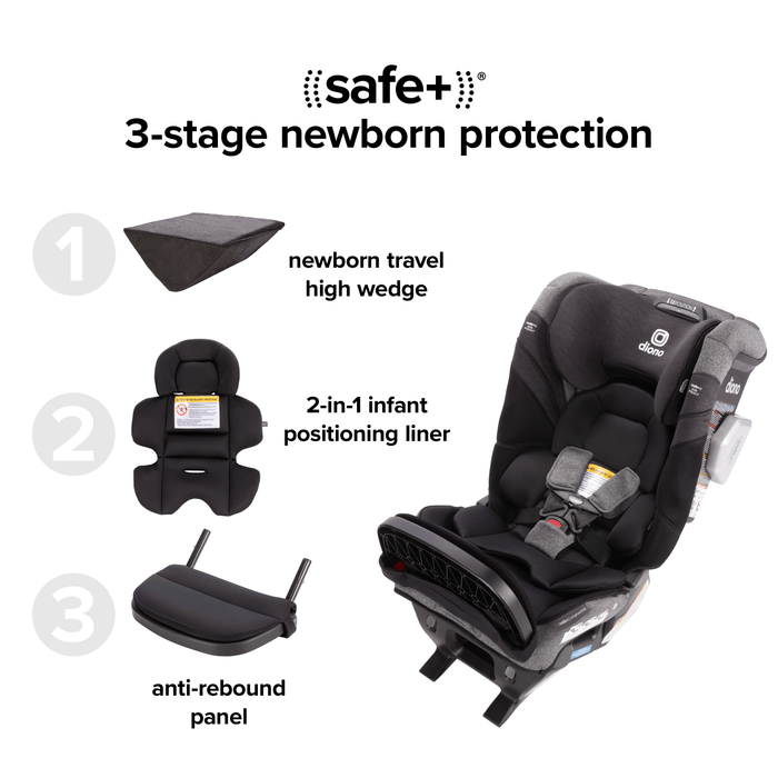 Diono Radian 3RXT Max SafePlus Convertible Car Seat