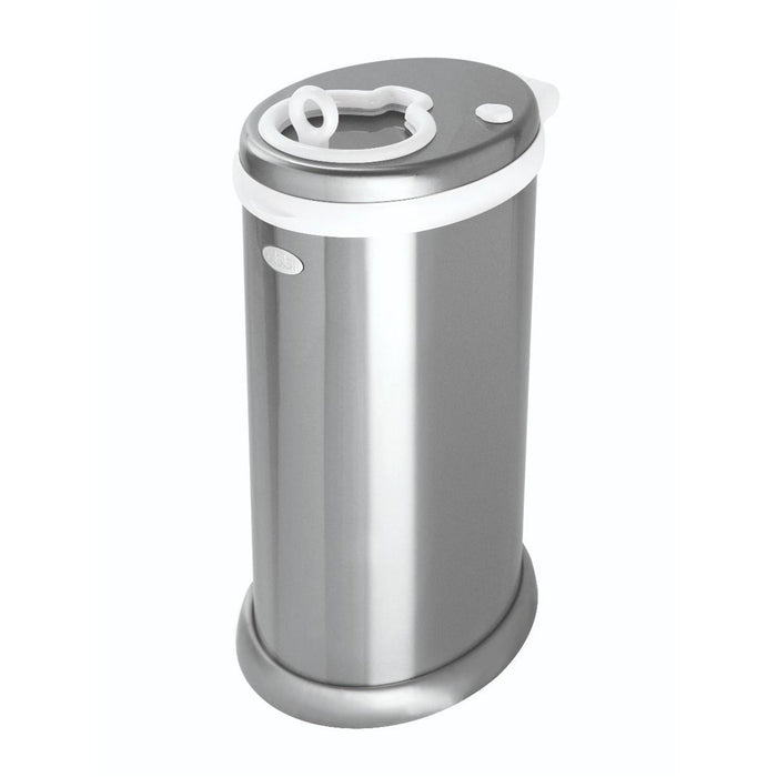 Ubbi Stainless Steel Diaper Pail - Chrome