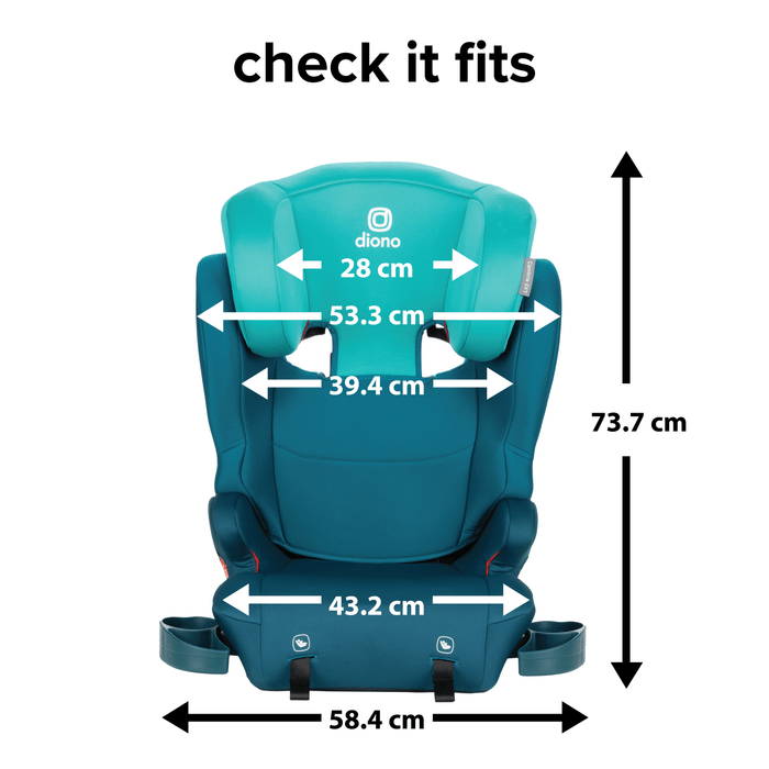 The new and improved XL 2-in-1 booster seat transforms from a high-back booster to a backless booster as your big kid grows.