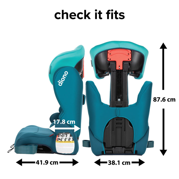 Diono XL 2-in-1 Booster Car Seat