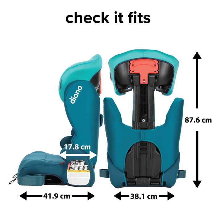 The new and improved XL 2-in-1 booster seat transforms from a high-back booster to a backless booster as your big kid grows.