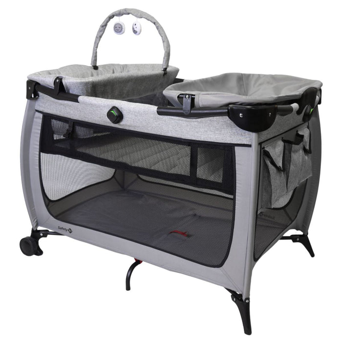 Safety 1st Safe Stages Playard with Comfort Cool - Morning Fog