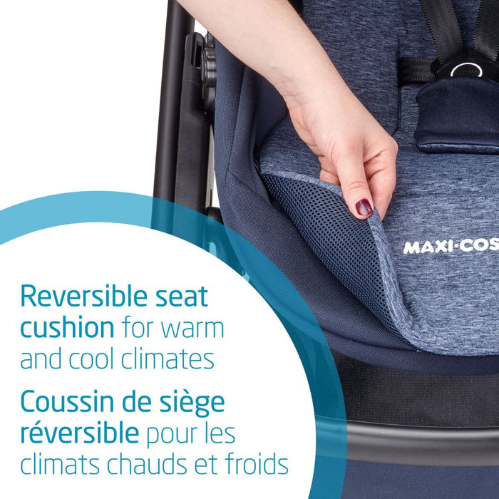 Maxi Cosi Lila Duo Double Stroller - Nomad Blue