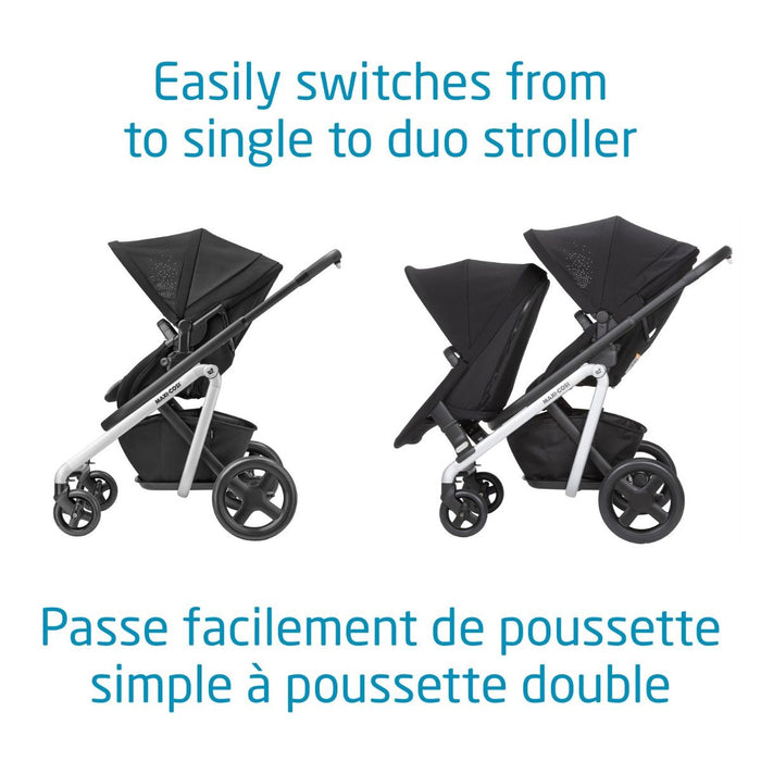 Maxi Cosi Lila Duo Double Stroller - Nomad Grey
