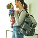 Baby Brezza Backpack Diaper Bag Grey/Black